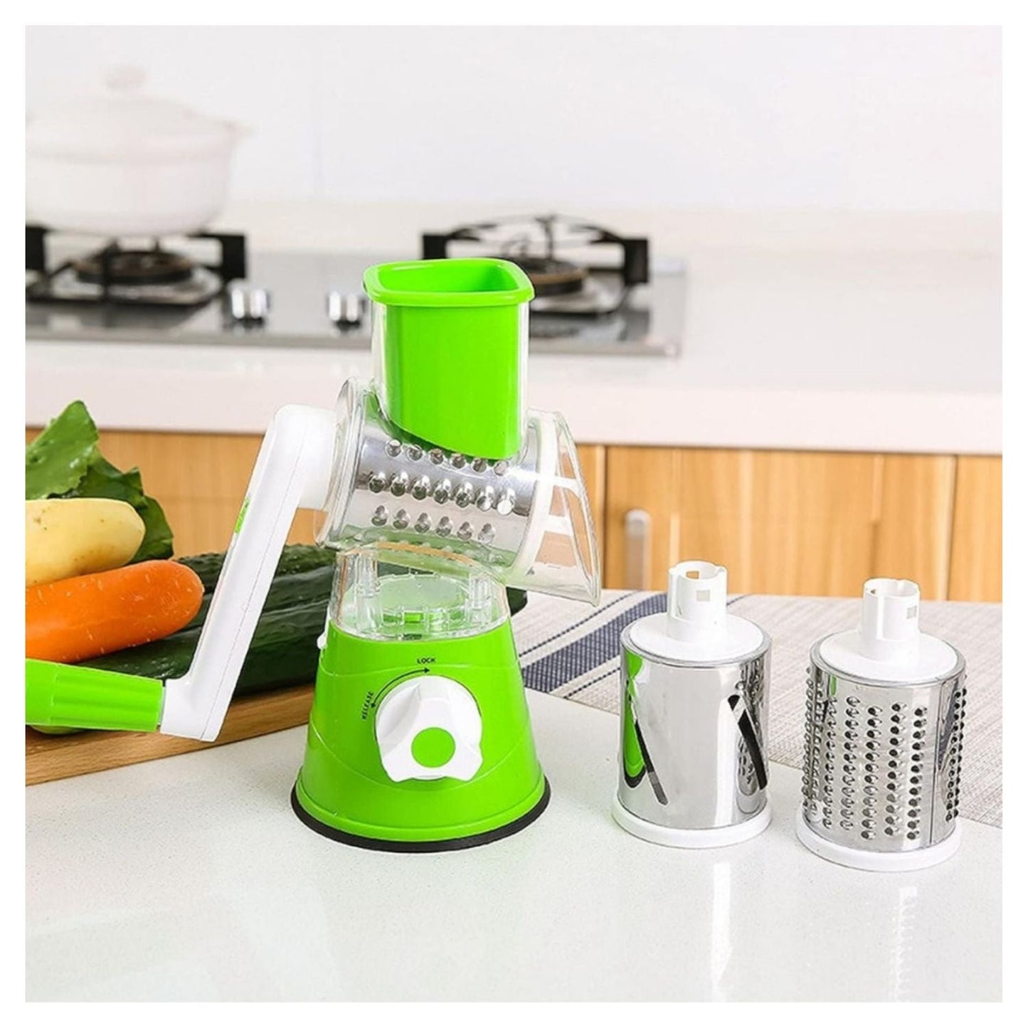 RALLADOR GIRATORIO DE ALIMENTOS MULTIFUNCION